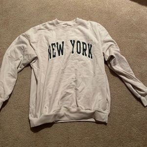 White John Galt New York Sweatshirt